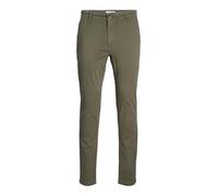 JACK & JONES Men's Male Slim Fit Chino Hose Trousers, Olive Night, 32 W/32 L