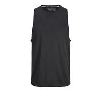 JACK & JONES Men's Male Sport Tanktop Cnz Jcocnz Paris Tank Top, Black, M