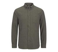 JACK & JONES Mens Melange Slim Fit T-Shirt Rosin S