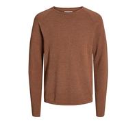 JACK & JONES Mens Melange Sweater Long Sleeve Cotton