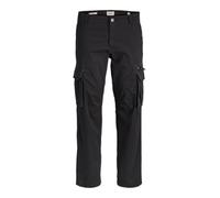 Jack & Jones Kane Noah Cuffed Cargo Pants Black M Man