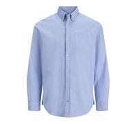 Jack & Jones Oxford Long Sleeve Shirt Blue S Men