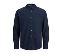 JACK & JONES Mens Oxford Shirt Navy Blazer M