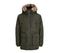 Jack & Jones Construct Faux Fur Parka