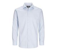 JACK & JONES Men's Jprblaparker Shirt L/S Sn Casual, Chambray Blue/Checks: Slim fit, M