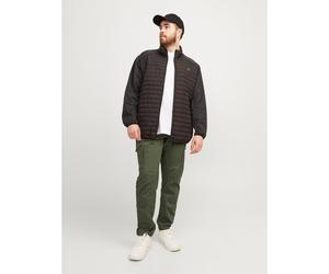 Jack & Jones Mens Paul Plus Size Big Tall Slim Tapered Fit Cargo Pants