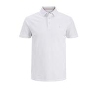JACK & JONES Mens Paulos Tipped Pique Short Sleeve Polo