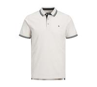 JACK & JONES Mens Paulos Tipped Pique Short Sleeve Polo
