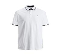 JACK & JONES Mens Paulos Tipped Pique Short Sleeve Polo