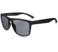 JACK & JONES Men's Polarised Sunglasses UV400 CAT 3, Black (lenses: black slightly tinted), One Size