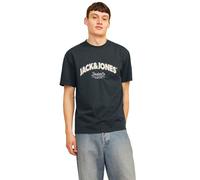 Jack & Jones Men's Printed T-Shirt Cotton Crew Neck Short Sleeve Tee
