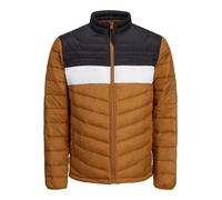Jack & Jones Men's Puffer Jacket - Full-Zip, Long Sleeve, Lightweight