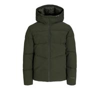 Jack & Jones Mens Puffer Jacket Full Zip Long Sleeve Windproof Jackets for Men