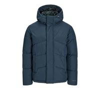 JACK & JONES Mens Puffer Jacket Hooded Winter Warm Quilted Coat with Full Zip Closure Windproof Jacket for Men UK, Magical Forest Colour, Size- XXL