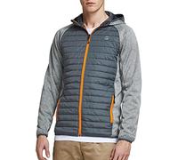 JACK & JONES Mens Quilted Jacket Grey Melange M