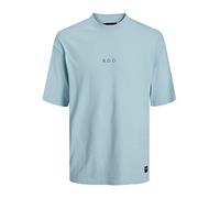 JACK & JONES Men's Rddcalvin Tee Crew Neck S/S Sn T-Shirt, Dream Blue, XXL