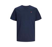JACK & JONES Men's Rddroad Crew Neck Tee S/S Noos T-Shirt, Navy Blazer, M