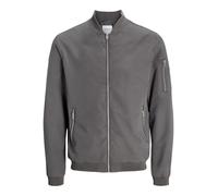 JACK & JONES Mens Rush Bomber Jacket - Castlerock Blazer - S Large