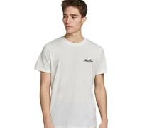 Jack & Jones Mens shirt - Off-White Cotton - Size Small