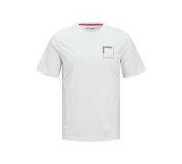 Jack & Jones Mens Short Sleeve T-Shirt Casual Crew Neck Top with Chest Logo