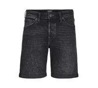 JACK & JONES Men's Shorts, Black Denim/Pack:am 363, XS