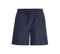 Jack & Jones Mens Shorts Casual Summer Cotton - Navy - Size Medium