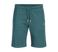 Jack & Jones Mens Shorts Casual Summer Cotton - Teal - Size Medium