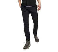 JACK & JONES Mens Slim Fit Cargo Trouser Utility Pockets Ankle Height Trousers for Men UK, Black Colour, Size- 36W / 34L