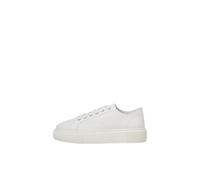 Jack & Jones Aspire Mens Canvas Trainers Casual Designer Fashion Sneakers White