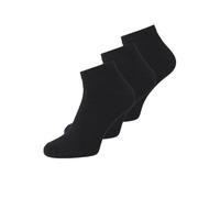 JACK & JONES Men's Jacbasic Bamboo Short Sock 3 Pack Noos, Black, One Size