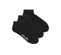 JACK & JONES Men's Jaclouis Dongo Socks 3 Pack Noos, Black/Pack: Black-Black, One Size