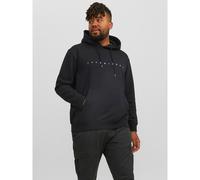 Jack & Jones Star Plus Size Hoodie Black 6XL Man