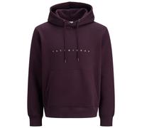 JACK & JONES Plus Men's Jjestar Jj Sweat Hood Noos Pls Hoodie, Plum Perfect, 6XL