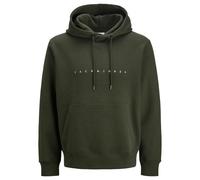 Jack & Jones Mens Star Plus Size Big Tall Hooded Pullover Sweatshirt Hoodie