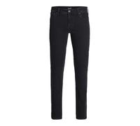 JACK & JONES Mens Straight Leg Jeans Cotton Denim Pants Regular Rise Black Jeans for Men UK, 28 Waist to 38 Waist