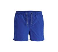 JACK & JONES Mens Swim Shorts Regular Fit Beach Bottoms Swimming Trunks for Men UK, Surf The Web Colour, Size- Small
