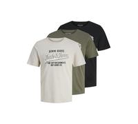 Jack & Jones Corp Logo 3 Pack Short Sleeve T-shirt