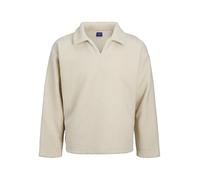 Jack & Jones Avondale Teddy Split Neck Sweat Jumper