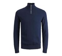Jack and Jones Emil Knitted Quarter Zip Jumper