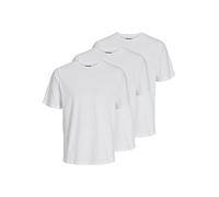 Jack & Jones Under Short Sleeve T-shirt 3 Units White 2XL Men