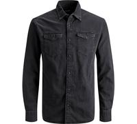 Jack & Jones Mens Vintage New Sheridan Denim Shirt Denim Blue Black