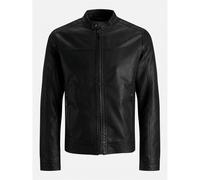 Jack & Jones Mens Warner Jacket Outerwear Faux Leather