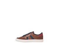 JACK & JONES Men's White Sneaker 100% Mesh Rubber Outsole Round Toe Trainers for Men, UK Size- 6 to 12