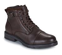 JACK & JONES Men's Jfwchatsworth Leather Boot Sn, Brown Stone, 43 EU, Brown Stone, 9.5 UK