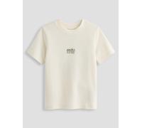 Jack & Jones Mini Younger Boys Breeze Back Print Short Sleeve T-shirt, Sweet Corn, Size 4 Years Weet Corn