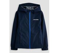 Jack & Jones Mini Younger Boys Flynn Rain Jacket, Navy, Size Age: 5 Years Navy