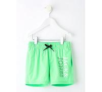 Jack & Jones Mini Younger Boys Maui Double Logo Swim Shorts - Summer Green, Summer Green, Size Age: 7 Years Ummer Green