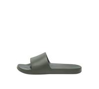 Jack & Jones Moulded Slider, Khaki, Size 43, Men Khaki
