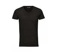 Jack & Jones Mens S/S Vee Neck T-Shirt - Slim Fit