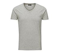 Jack & Jones New Mens Vee Neck Slim Fit T-shirt Stretchy Plain Cotton Tee